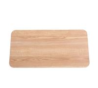 ACOGEDO Plateau de Table de Remplacement pour Camping Car, 80 X 40 Cm, Panneau de Dessus de Table de Bateau en Bois Massif avec Coins Polis Lisses et Bords Scellés en Métal, pour