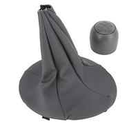 ACOGEDO Pommeau de Levier de Vitesse à 5 Vitesses avec Colliers de Démarrage de Remplacement pour Panda/500 500C 500C 07-13 à KnobGear ShifterGearshift HeadShift GaiterGear BootGear Collars