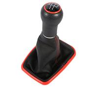 ACOGEDO Pommeau de Levier de VitesseGaitor BootSpeed GearAuto Pommeau de Changement de Vitesse à 5 Vitesses pour de Vitesse à 5 Vitesses, Botte de Guêtre de Levier de pour Mk4/R32, Base en PVC et