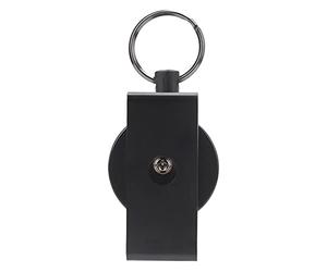 ACOGEDO Porte-clés en Corde Télescopique, Clamp/Holder de Ceinture, Support de Traction Rétractable avec Fente pour Carte Perdue pour Plus de commodité et de durabilité