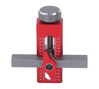 ACOGEDO Positionneur d'installation de Porte d'armoire en Alliage 'aluminium avec Bras de Support, Serrage de 7 à 40 Mm et Embout de Tarière de 10 Mm