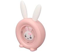ACOGEDO Réchauffeur de Main électrique de Lapin avec 2 Engrenages de Température, Chauffage de Poche Rechargeable de Chauffage Rapide, Batterie de 1800mAh, Conception Rose Portable Mignonne avec