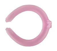 ACOGEDO Refroidisseur de Cou Réutilisable, Enveloppe de Refroidissement Portable, Tube de Refroidissement Réutilisable avec Matériau en PVC Durable pour l'été Chaud à L'extérieur, (PINK)