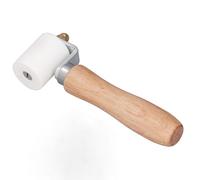 ACOGEDO Rouleaux de Couture à Pression, Rouleau de Pressage Ergonomique en Bois à Haute Température pour Membrane d'étanchéité en PVC et Film de Bâche