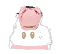 ACOGEDO Sac à Bandoulière pour Appareil Photo, Pochette de Rangement en Velours Polyester Anti-Choc pour Appareils Photo sans Miroir, avec Bandoulière Réglable, Compatible avec XT5 R50 (Pink)