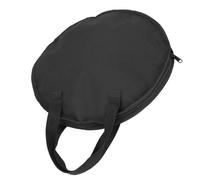 ACOGEDO Sac à Tambour de 14 Pouces Portable avec Couture Renforcée pour Tambour Muet et Accessoires de Caisse Claire - Sac de Transport en Tissu Oxford Noir