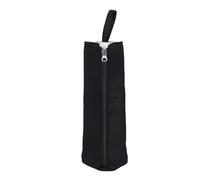 ACOGEDO Sac de Rangement pour Fer à Friser, Pochette de Rangement Suspendue Résistante à la Chaleur pour Outils Capillaires avec Un Design Compact, Polyester Noir pour Les Voyages