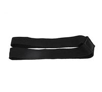 ACOGEDO Sangle d'étirement de Yoga pour la Condition Physique et l'entraînement Polyvalentes - Bande de Résistance Noire Portable pour les Exercices de flexibilité et d'étirement