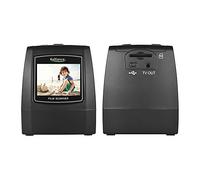 ACOGEDO Scanner de Film, Scanner de Diapositives Haute Résolution 22 MP Convertit Un Film Négatif de 35 Mm, 135 Mm, 126, 110, 8 en JPEG Numérique, avec écran LCD de 2,4 Pouces