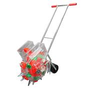 ACOGEDO Semoir Manuel, Semoir de Jardin à Poussée Manuelle, Rouleau Applicateur d'engrais, Planteur de Maïs, pour Soja, Maïs, Soja, pour économiser et Renforcer Le Traditionnel, Cette économie de