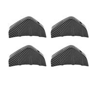 ACOGEDO Séparateur de Diffuseur de Lèvre de Pare-Chocs Inférieur de Queue d'Aileron Arrière avec BoucleNoir du Haut du Bas Aileron de Becquet ArrièreLèvre de Pare-Chocs Inférieure ArrièreAileron de