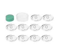 ACOGEDO Sewing Cover Buttons Starter Kit - Durable and Bright Button (30MM)