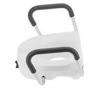 ACOGEDO Siège de Toilette surélevé avec Accoudoir Réglable Antidérapant, Fournitures de Salle de Bain pour Personnes âgées, Femmes Enceintes, Toilettes en Hauteur pour Répondre aux Besoins des