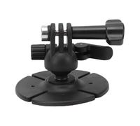 ACOGEDO Support de Casque avec Rotule Flexible à 360 ° et Grande Base Adhésive pour Caméras d'action, adapté à 6 5 Pro 4 3 360 Nano Xtra Muse