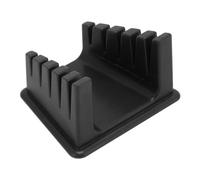 ACOGEDO Support de Fil à Souder 5 Fentes Différentes Base Magnétique Fixation de Soudage de Fil en Plastique épaissi pour 30AWG à 12AWG Noir des Fentes à Divers [Polyvalent (BLACK)