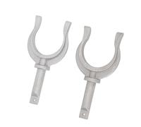ACOGEDO Support de Prise pour Bateau RowlockOarlock à Montage Latéral pour BateauOarlock RowlockMarine Alu 2Pcs Rowlock Socket Bracket 2in Aluminium Portable Side Mount Oarlock F Arlock Rowlock for