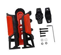 ACOGEDO Support Universel pour Canettes de Boisson pour Moto, Vélo électrique - Support de Tasse en ABS Robuste avec Poignée de Secousse et Pince sans Outil - (Orange)