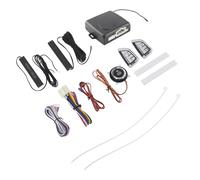 ACOGEDO Système d'alarme de Voiture DC12V Télécommande Intelligente Kit d'entrée sans clé de Démarrage à Un Bouton Universel pour Véhicule Vol Accidentel Véhicules Réduisant Les Systèmes Amélioré