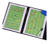 ACOGEDO Tableau Tactique de Football avec Insert Magnétique Puissant et Stylo - Tableau d'entraînement Suspendu pour Football, Basket-ball, Volley-ball