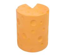 ACOGEDO Tabouret Repose-pieds Rétro en Forme de Fromage pour Changer de Chaussures - Repose-pieds Décoratif Compact pour Salon, Chambre à Coucher, Entrée - en Plastique Robuste avec Base Antidérapante