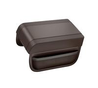 ACOGEDO Tapis de Boîte de Rangement pour Accoudoir de Voiture en Cuir et Mousse à Mémoire de Forme, Housse de Console Centrale de Voiture, Housse de Rehaussement d'Accoudoir, Accessoires de, (BROWN)