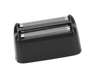 ACOGEDO Tête de Coupe, Remplacement en Acier Inoxydable avec Filet de Coupe en Spirale pour Rasoir électrique, S'adapte à la Courbe du Visage pour Salon de Coiffure à Domicile (BLACK)