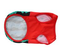 ACOGEDO Vêtements d'été à la Pastèque pour Animaux de Compagnie, Gilet pour Chien, T-Shirt Léger et Non Collant sans Manches, Le Tissu Est Magnifique C (XXL)