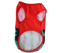 ACOGEDO Vêtements d'été à la Pastèque pour Animaux de Compagnie, Gilet pour Chien, T-Shirt Léger et Non Collant sans Manches, Le Tissu Est Magnifique C (XS)