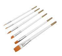 ACOGEDO Vibrant 12 Couleurs Peinture à l'huile Halloween Face & Body Painting Makeup Set avec Pinceau Ergonomique pour Décoration de Costumes Créatifs (12 couleurs Couleur d'huile + 6 pinceaux)