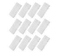 ACOLY Lot de 12 bandes de protection pour boîtier à fusibles, déflecteur de boîte de distribution, fentes de modules, couvercle aveugle séparable et combinable pour boîtiers d'alimentation