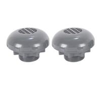 ACOLY Lot de 2 vannes d'arrêt de piscine 38 mm pour accessoires Intex et Best-way, kit de raccordement de piscine, vanne à piston