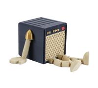 ACOLY Support de médiator de guitare, impression 3D, étui de médiator personnalisé, style ampli, haut-parleur, organisateur, cadeau musical pour musiciens, rock and roll, adolescents