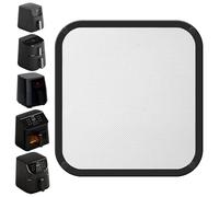 ACOMTUO Grille Anti Eclaboussure Projection pour Air Fryer Cosori TurboBlaze 5,5L 6,0L 6,2 L, Philips HD9285/90 XXL 7,2L, HD9270/90 XL 6,2L, Protection Efficace de la Spirale chauffante(22x21x0,5cm)