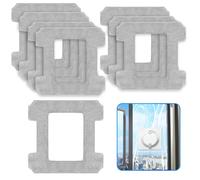 ACOMTUO Lot de 8 Chiffons de Nettoyage pour robot de Nettoyage de Fenêtre Ecovacs Winbot W1/W1PRO/W2,Tampon de Nettoyage pour ECOVACS WINBOT W1/W1PRO/W2