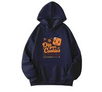 aCookieGod Merch Sweat à capuche unisexe à manches longues avec inscription « Dip Your Cookies In This Milk », bleu marine, 3XL