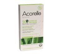 Acorelle Bandes De Cire Froide Bio X 20