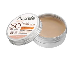 Acorelle Crème Solaire Solide Beige SPF50+ Protection 20 g