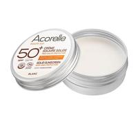 Acorelle Nature Sun Crème Solaire Solid IP50+ Visage Et Corps Bio 30g