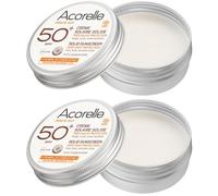 Acorelle Crème Solaire Solide SPF50+ Bio 2x30 g