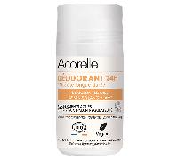 Acorelle Certified Organic Deodorant Care Roll-on 24H Long Lasting Efficacy Floral Softness