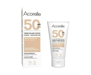 ACORELLE FACE TINTED SUNSCREEN SPF50 - LIGHT