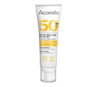 Acorelle Nature Sun Spray Solaire IP50 Peaux Sensibles Bio Tube 100ml