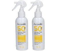Acorelle Spray solaire Kids SPF 50 Émulsion 2x150 ml