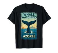 Açores Observation des Baleines Portugal Océan Vintage T-Shirt