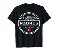 Açores Portugal Déco Emblème Souvenir Voyage T-Shirt