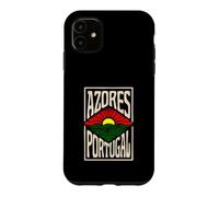 Açores Vintage Surf Portugal Soleil Et Vagues Rétro Vacances Coque pour iPhone 11
