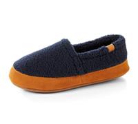 ACORN Women's Moc, Navy Popcorn, Medium / 6.5-7.5