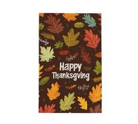 Acorns Harvest - Torchons de cuisine en tissage gaufré avec boucle de suspension - Feuilles d'érable d'automne - Chiffons de nettoyage absorbants et à séchage rapide