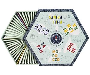 ACORUS - Assortiment Thé de Voyage vol. II, 6 Saveurs de Différentes Destinations, Découvrez le Monde avec une Tasse de Thés, Coffret Cadeau Boite a The Naturelles, 60 Sachet de Thé