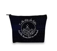 ACOTAR - Cadeau fantaisie inspiré du livre - Cadeau pour les amateurs de livres - Cadeau pour les stars qui écoutent et les rêves qui sont répondus - Trousse de maquillage, Qui Sont Répondu Sac Eu,